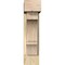Ekena Millwork Balboa Block Rough Sawn Bracket w/ Offset Brace, Douglas Fir, 6"W x 16"D x 24"H BKT0604X16X24BOA05RDF - alternate 3